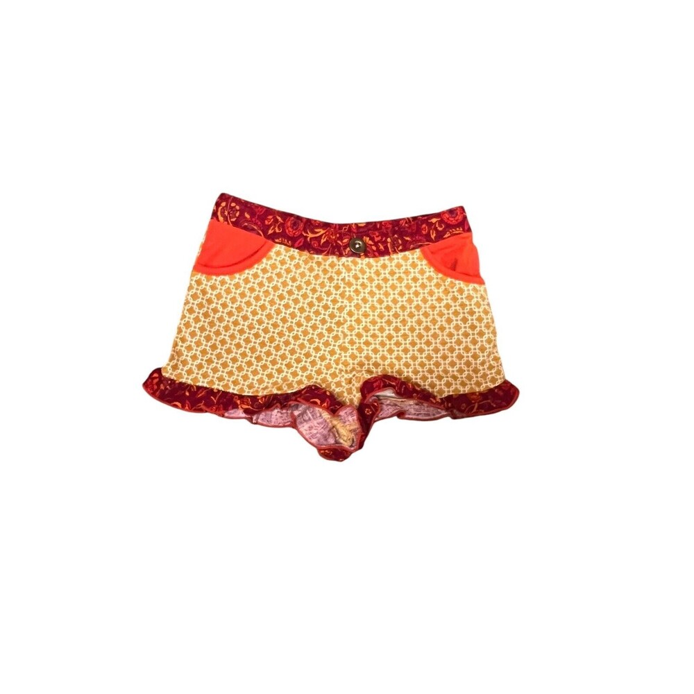 NWT Matilda Jane Woodrose Mixed Print Shorts Size 2